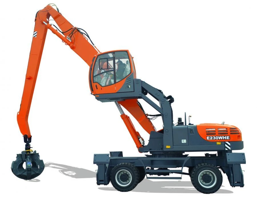 Excavator-overloader wheeled E230WHE