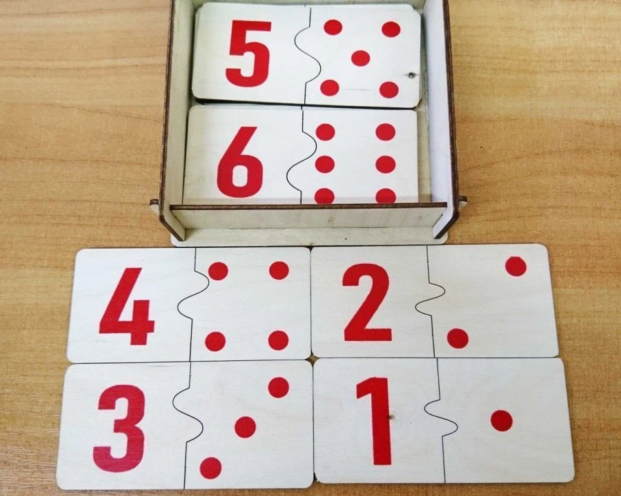 Dominoes "Numbers and figures"