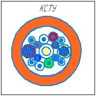 Seismic telemetric cable KSTU