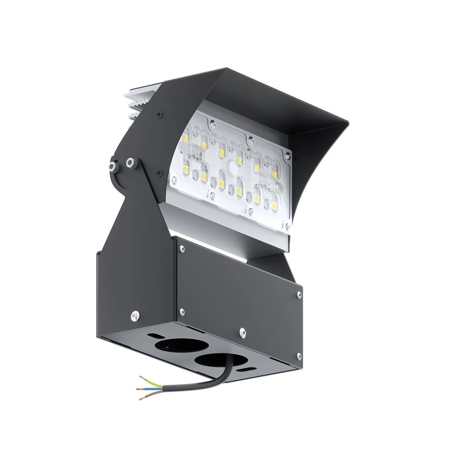 Architectural luminaire SVETHOLL Vesta surface-mounted L182 B132 H200 power supply unit in LED 40W housing