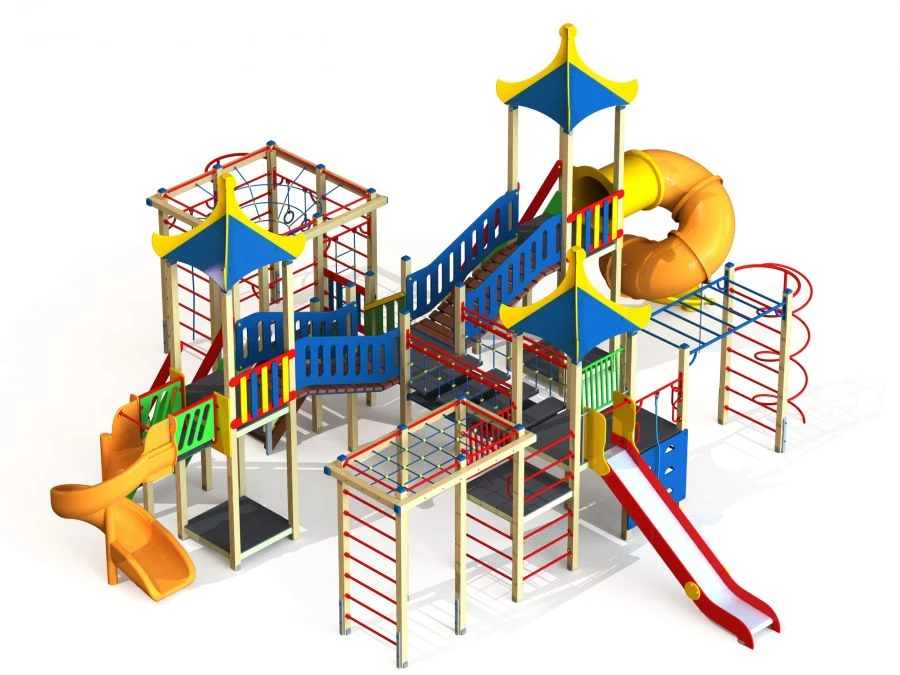 DIK 5.053 Children's play complex H=1500 mm, 1800 mm