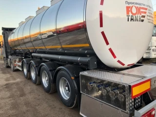 Semi-trailer-slurry tanker FOXTANK PPC 877722 with axle units BPW HSFALM 9010-15 V36K 61.68.345.087QS/088QS, HSFALM 9010-15 V36K