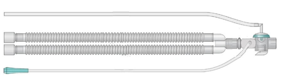 Respiratory devices for joint use with anaesthetic and resuscitation equipment, version: p
