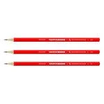 Graphite pencils "VKF" "Draftsman" 3B-1000 Set of sharpened assorted graphite pencils 16 x 3 pcs.