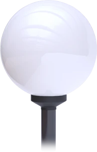 LED luminaires S-lux LUNA series for lighting parks, squares, gardens and squares.