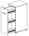 Medium cabinet Org Tower AT(Aikon)