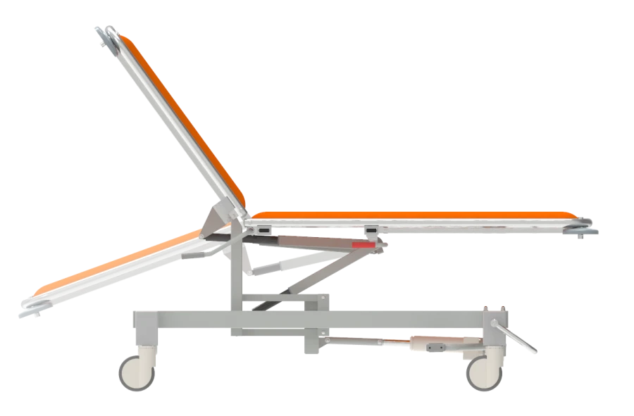 Medical table for examination and checkups "Aibolit-2000" in CMC-2.2 version with accessories TU 32.50.50-022-51768895-2018