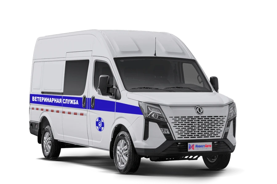 Veterinary service vehicle N1JF. modification JFVESL on the base vehicle JUNFENG K33 mod. K32-5651, K33-5661, K33-5161, K39-5