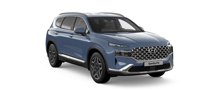 Passenger car Hyundai Santa Fe, engine 2.2, diesel, AMT, all-wheel drive, 7 seats