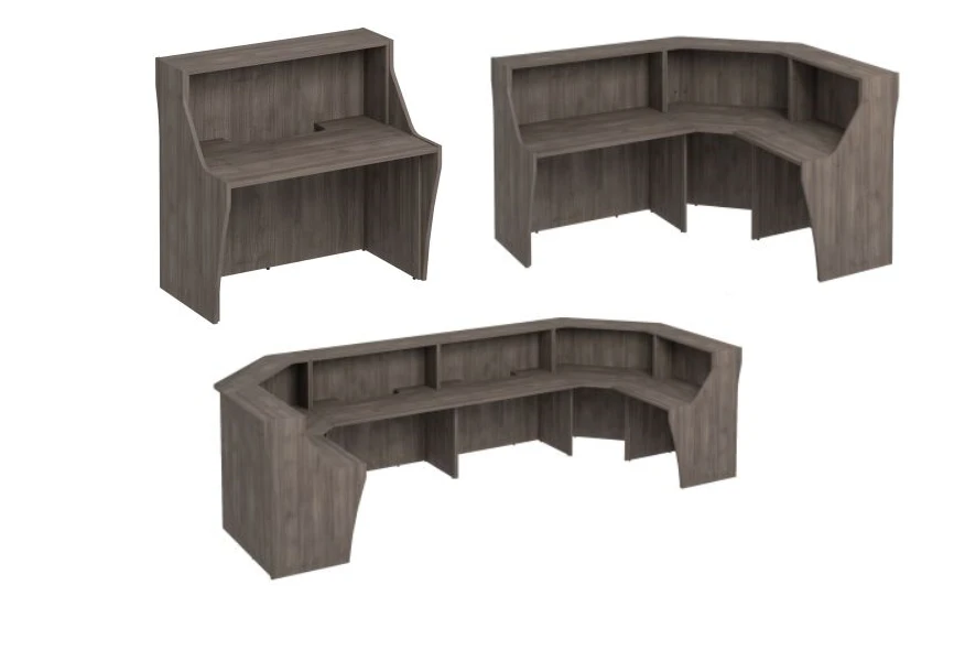 Reception desk. Set of furniture of "Comfort" series