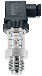 Microelectronic pressure transmitters with open diaphragm PTM-M series