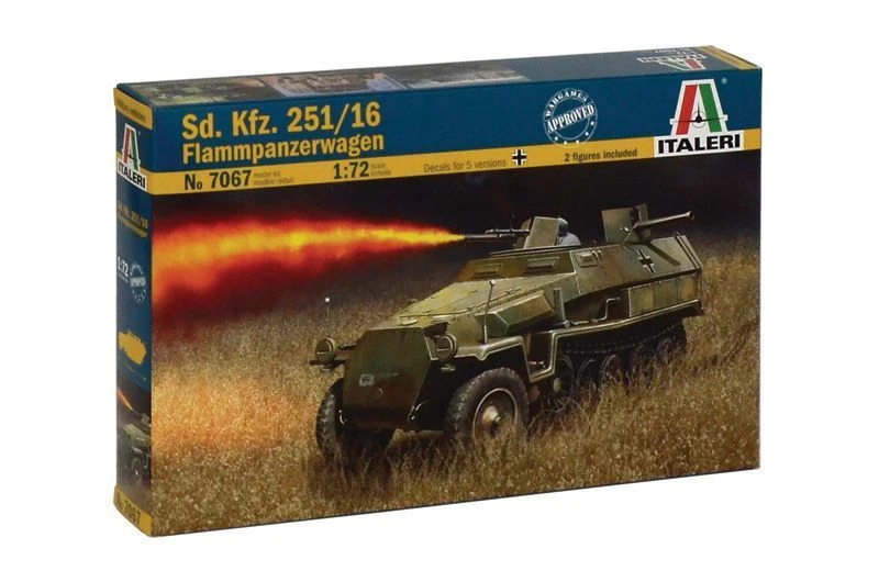 Assembled model Armoured vehicle Sd.Kfz.251/16