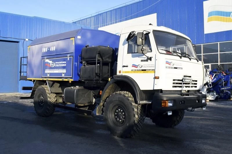 Special vehicle (universal engine heater - UMP), mark UZST, type 6892-07 on chassis KAMAZ 43502-D5