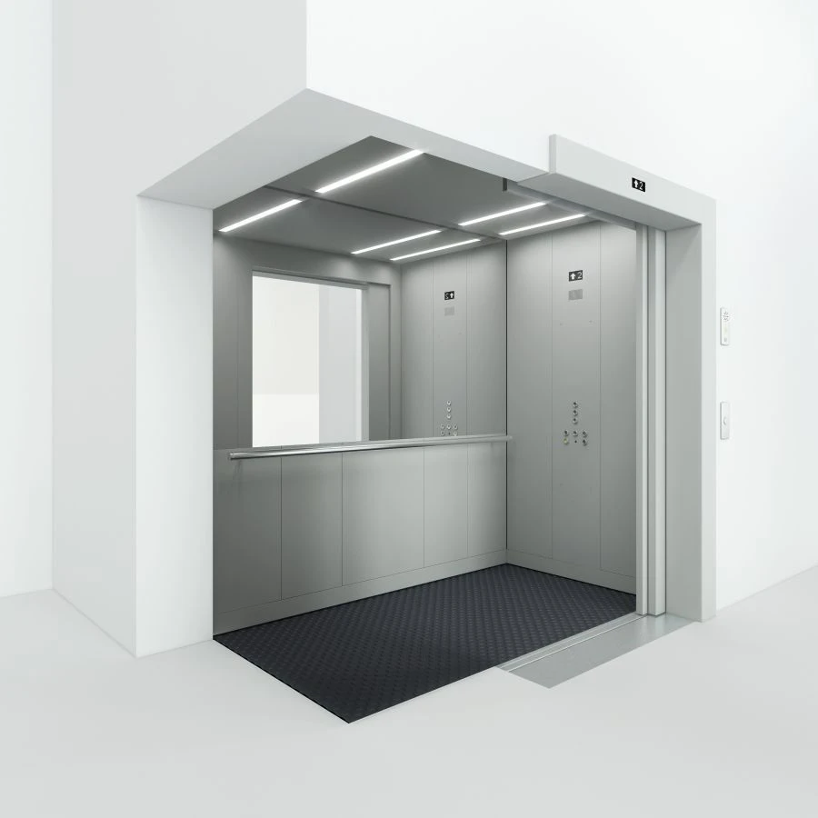 Electric passenger lift 630 kg, 2 m/s, EI60, with machine room
