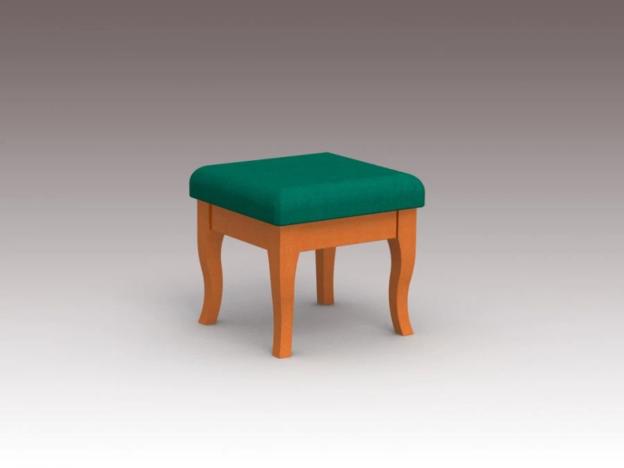 Seating furniture, mainly wooden frame: Banquette
