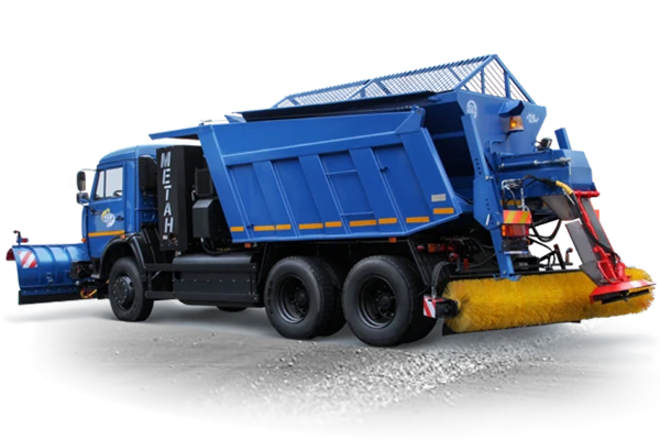 Combined ED 405AG road machine on the basis of KAMAZ 65115-37 vehicle