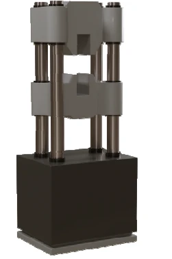Universal servohydraulic testing machine UIM-100-XI (RUS)