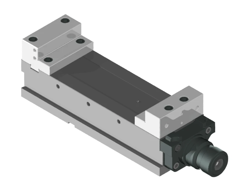 BB.VS.130.11.002 Vise PQ130 with booster and set of stepped jaws BriBase