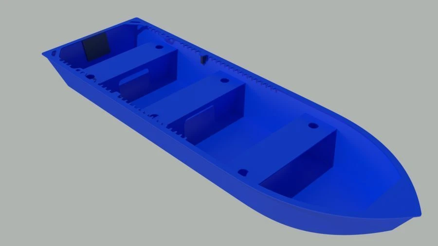Universal motor boat "RIF-30U"
