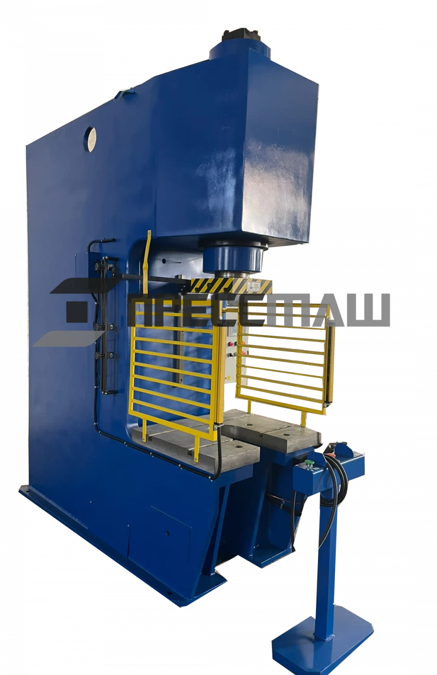 Hydraulic press P6328B with 63 tonnes of force, single rack with individual drive