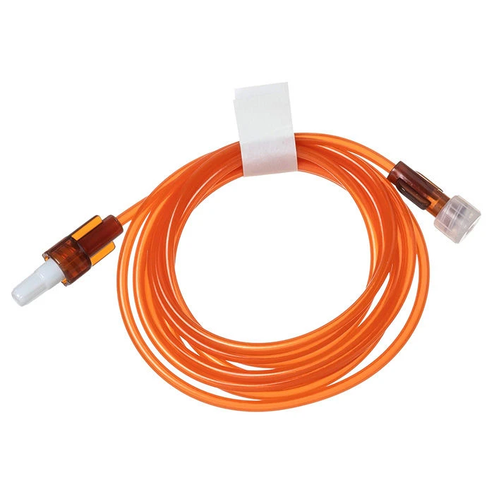 Medical extension cord for single use 1,0?1500 mm, version 2 (with "Luer-lock" tip and "Luer-lo" tip)