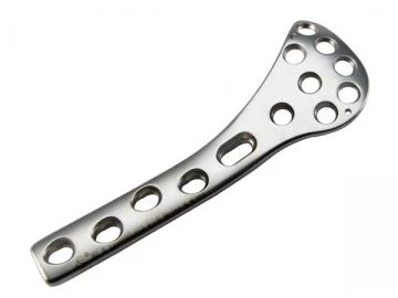 Distal lateral femoral plate with RS