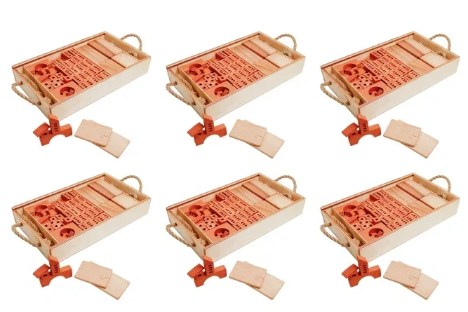 Toys Babashki Constructor "Bricks" standard, article KpS