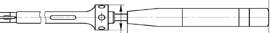 Clamp for neck hooks, article no. 846.110
