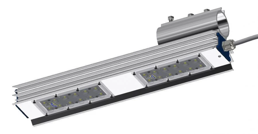 Stationary general purpose LED luminaire SU-500-100-14000-L5 100W, 14000lm, IP66, BCC "W", console
