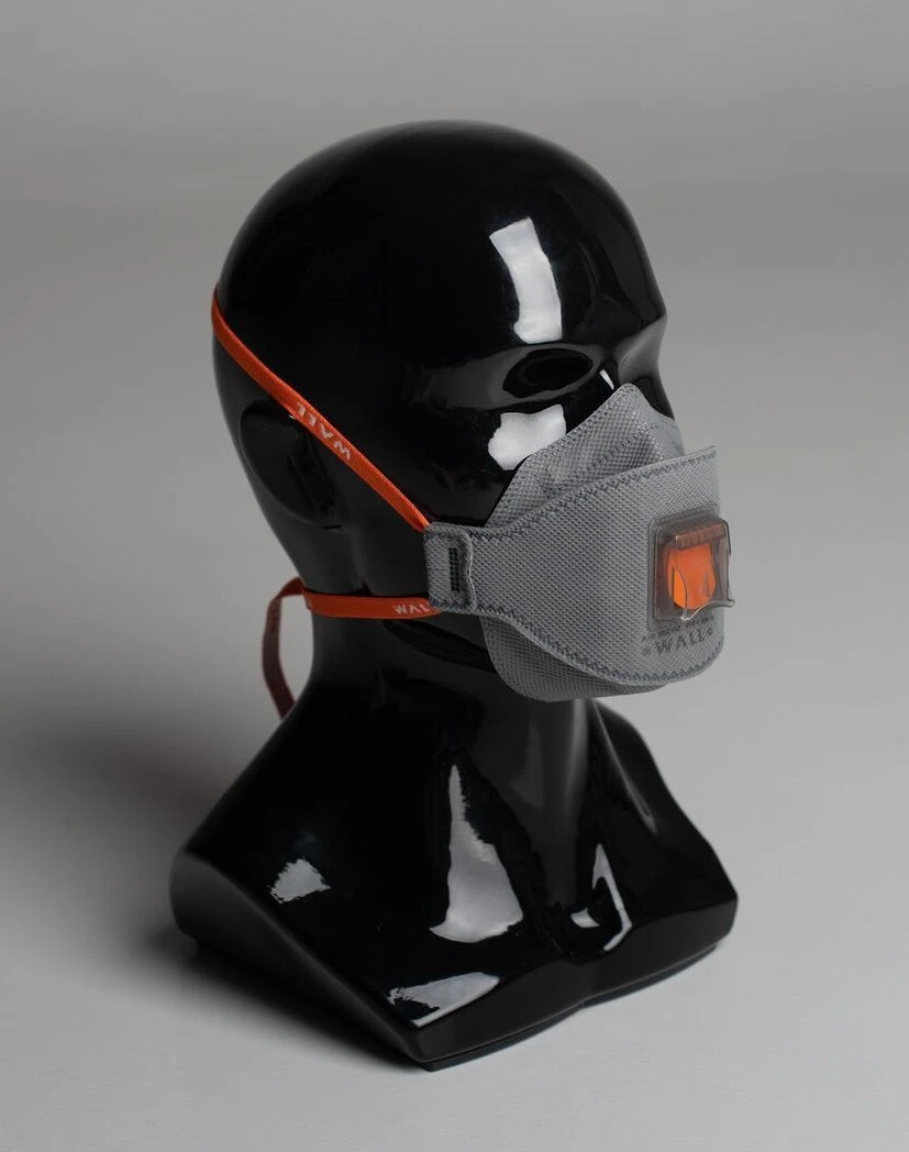 Filter respirator WALL AIR 80CHK NR D FFP1 with exhalation valve, with additional protection against organic gases and vapours