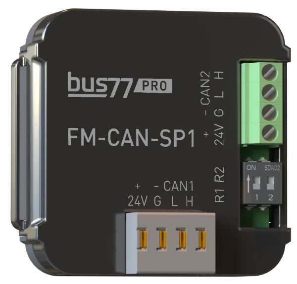 Bus77 bus signal repeater (FM-CAN-SP1/FDM-CAN-SP1) DSTL.468332.029??