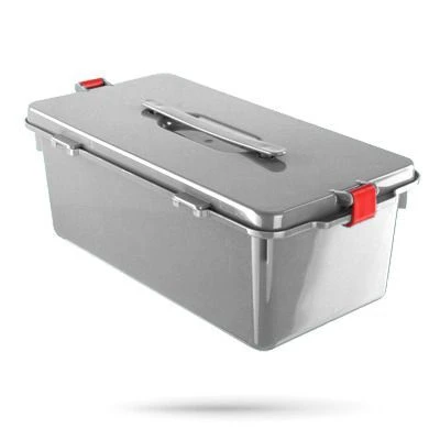 Container for collection, storage, preliminary disinfection and disinfection of consumables MK-04 according to TU 9398-001-44941