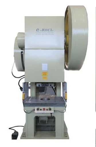 Simple-acting open single-crank press with 100 tonnes of force model KD2130