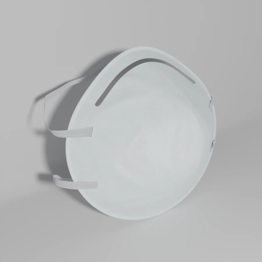 Personal respiratory protection equipment against aerosols Respirator of TyumSiz trade mark. TUM 312 C protection class FFP3 NR