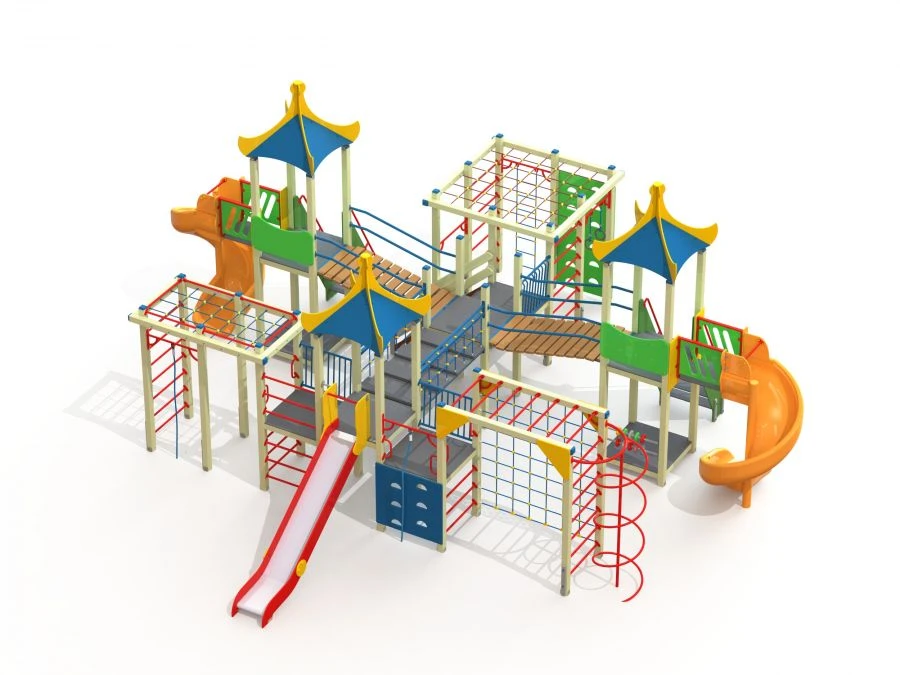 DIK 5.05 Children's play complex H=1500 mm, 1800 mm