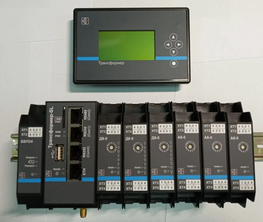 Transformer-SL microprocessor instrument comprising: ??5.6/???24/?????/3?8-0/3?8-0