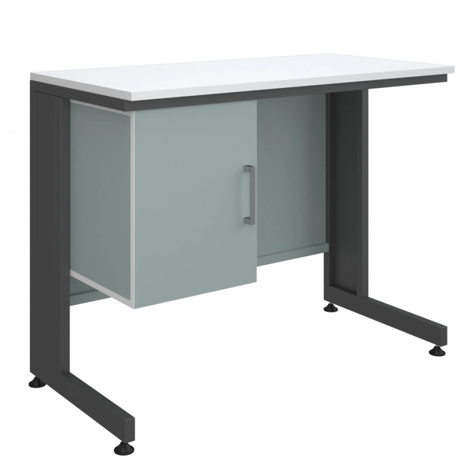 Laboratory table with drawer type 1 high 1