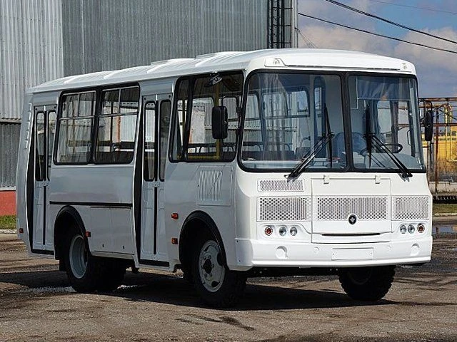 Bus PAZ 320540-04 with Itelma MD22 engine control unit