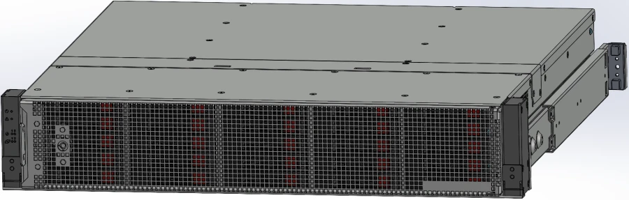 Expansion disc array for Storage System (NAS) ARGO "Expansion disc shelf: JBOD-25", NIKA.466533.458