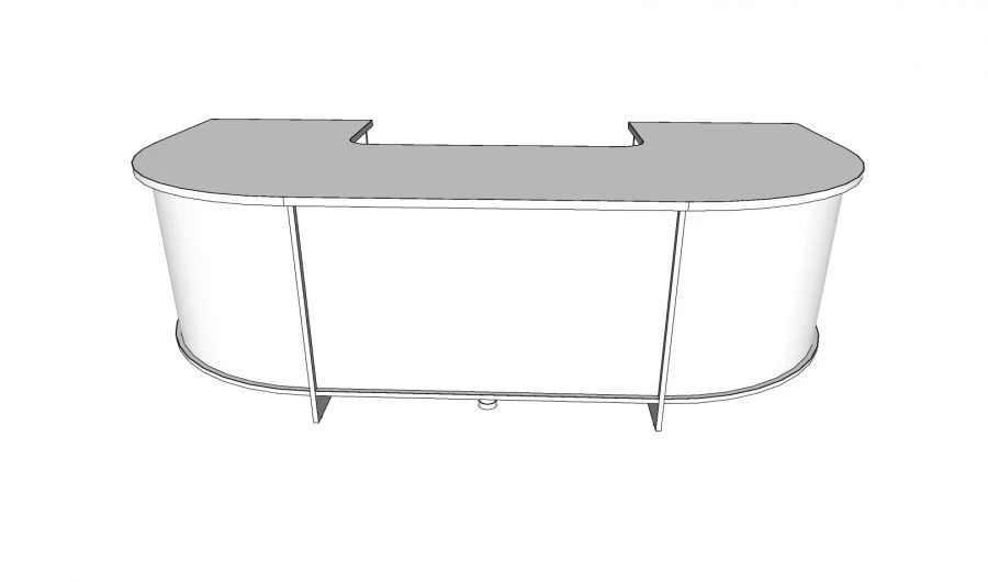 Metal dispensing chair