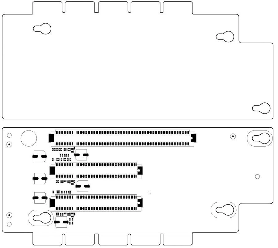 PCIe x16x8x8 Expansion Module YADRV.469555.052
