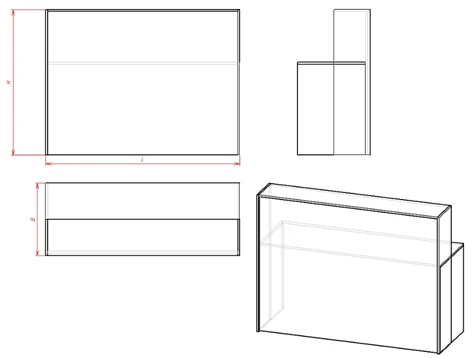 Reception desk (series R.1)