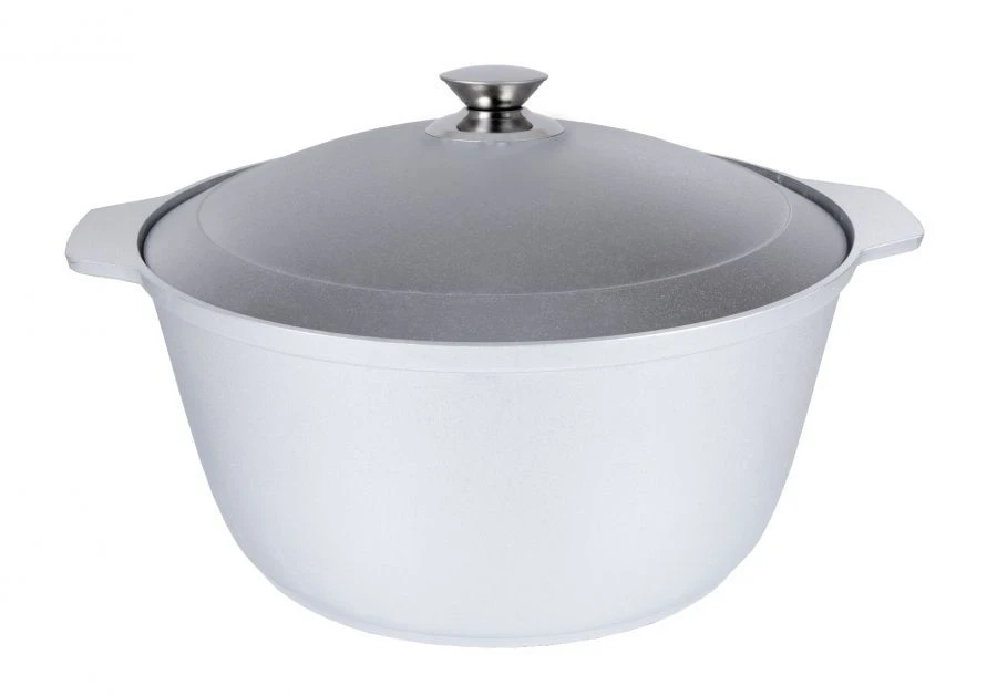 5L aluminium cast roasting pan (uncoated) TM Kukmara, with aluminium lid