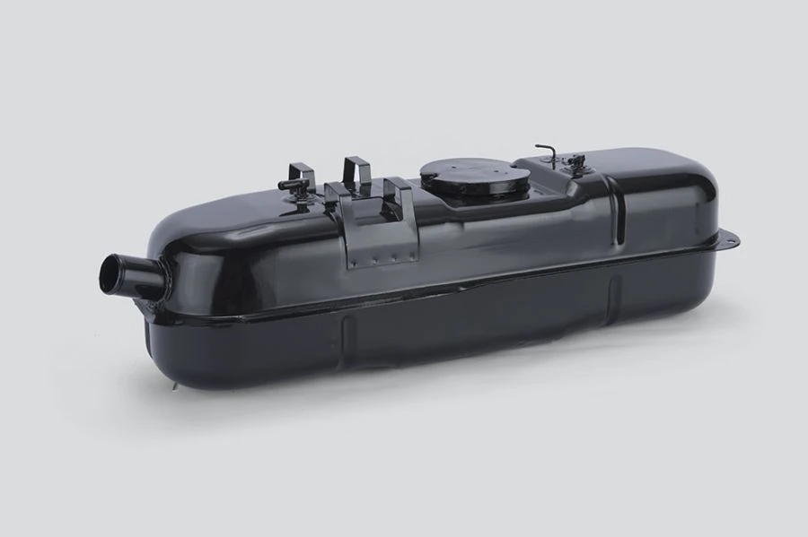 Right fuel tank (for Uaz Patriot, pickup up to 2017, Zmz 409, under rubber filler pipe with fuel intake tube) .