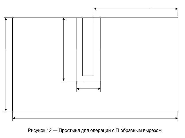 Surgical sheet with U-shaped cut-out, as part of the Disposable Nonwoven Linen Set for Restricted Use