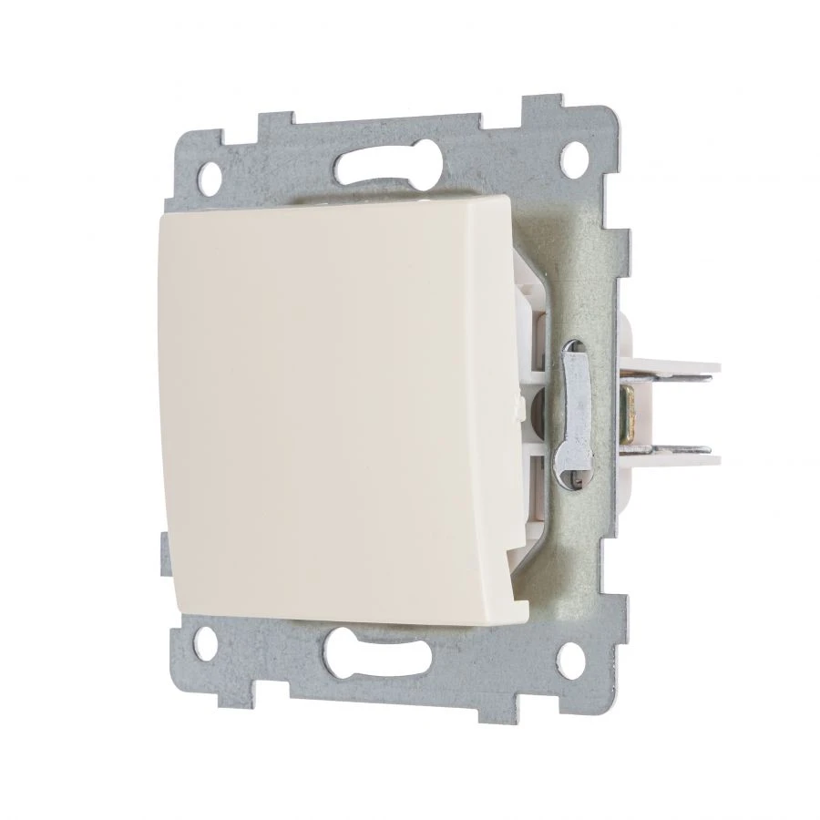 "MARIA" Single-lever switch mechanism for flush-mounted switch C110-437, colour "ivory"
