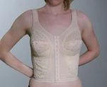 Semi-facet for fixation of breast exoprosthesis LF-10