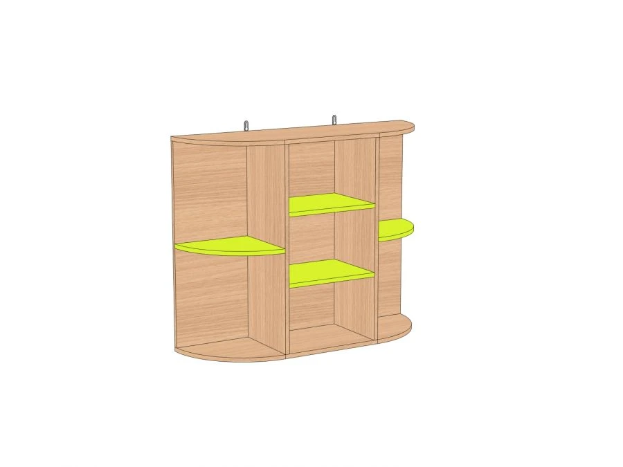 Children's hanging shelf 1000*303*800 mm PN-2