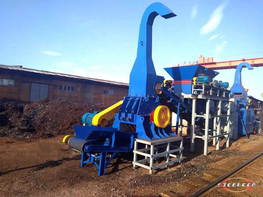 Chip crushing complex SK-SDK-4-10