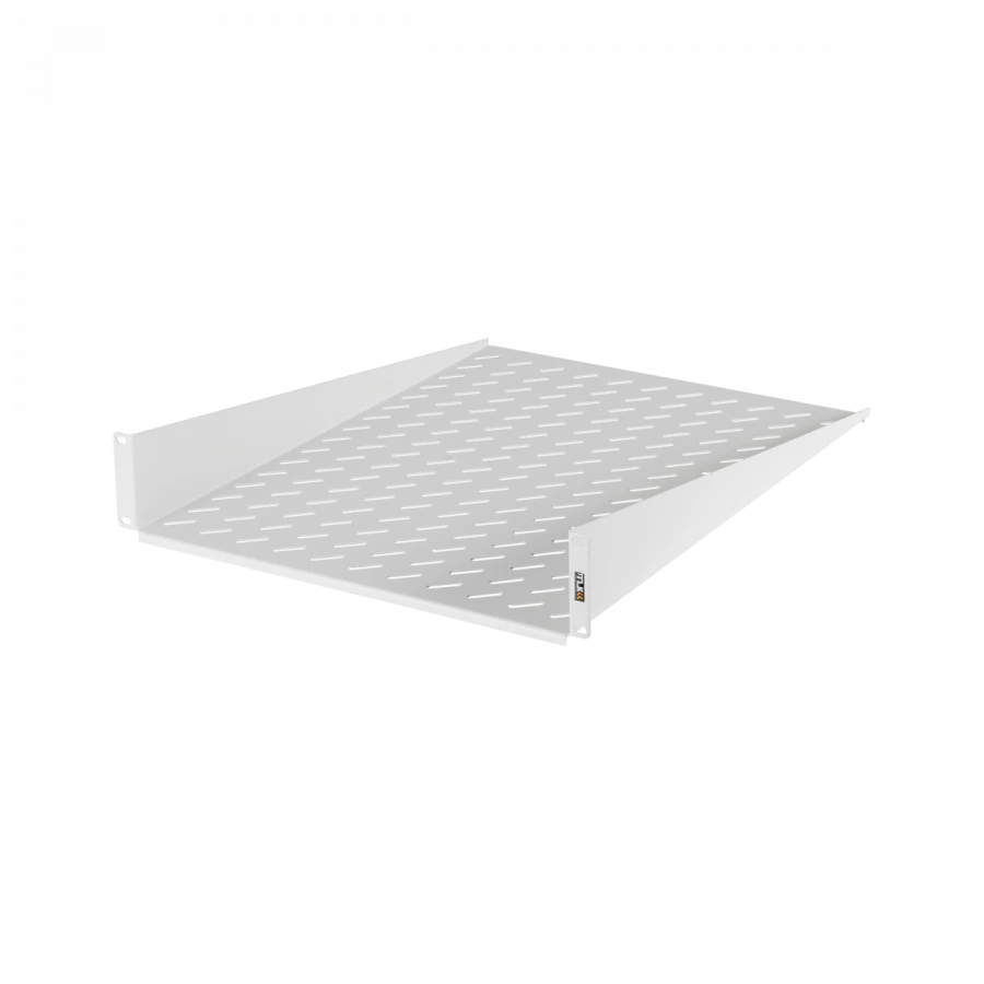 Front shelf 19 inch, 2U, 600mm deep, grey, TLK-SHFR-600-GY